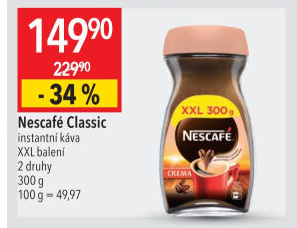 Instantní káva Nescafé Classic