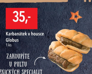 Karbanátek v housce Globus
