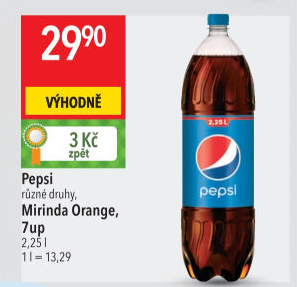 Limonáda Pepsi