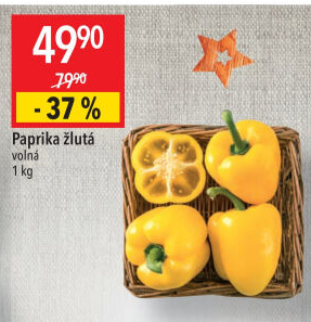 Paprika žlutá