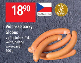 Párky vídeňské Globus
