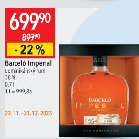 Rum Imperial Ron Barceló