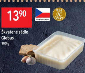 Sádlo škvařené Globus