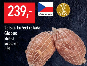 Selská kuřecí roláda Globus
