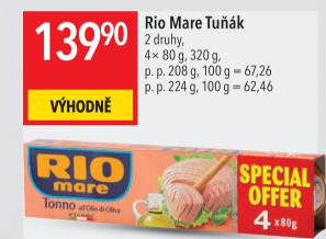 Tuňák v oleji Rio Mare