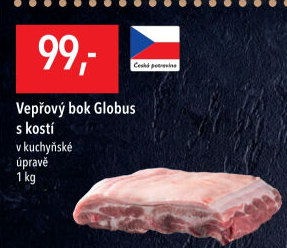Vepřový bok s kostí Globus
