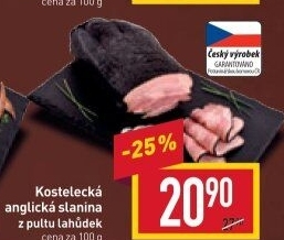 Anglická slanina Kostelecké uzeniny
