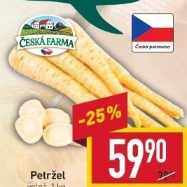 Petržel Česká farma