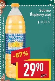 Řepkový olej Solmio