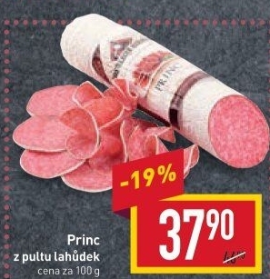 Salám Princ Kostelecké uzeniny