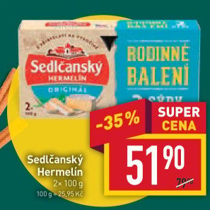 Sýr Hermelín Sedlčanský