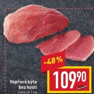 Vepřová kýta bez kosti