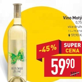 Vína Motýl Víno Mikulov