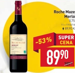 Víno Merlot Roche Mazet