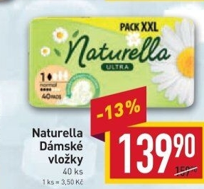 Vložky dámské Naturella