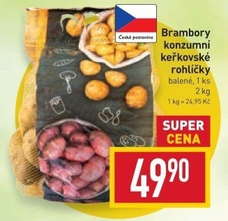 Brambory konzumní