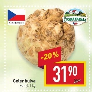 Celer bulva Česká farma