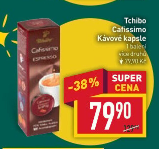 Kapsle Cafissimo Tchibo