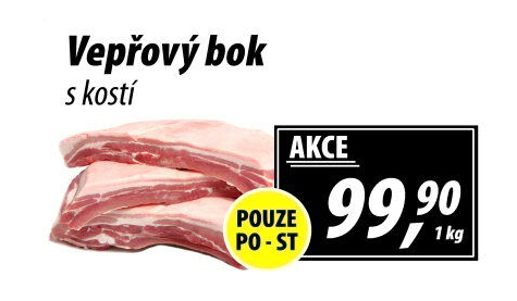 Vepřový bok s kostí