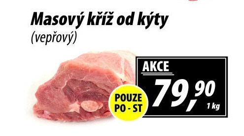 Vepřový kříž od kýty