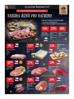 akční leták Globus 18.12.2023-24.12.2023