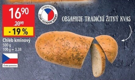 Chléb kmínový