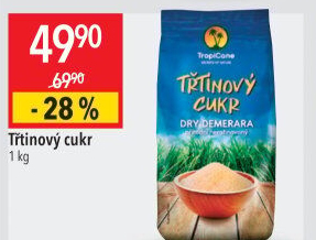 Cukr třtinový TropiCane