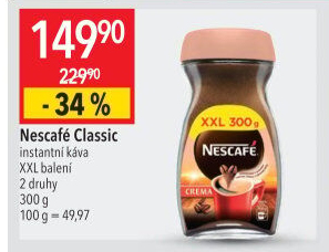 Instantní káva Nescafé Classic
