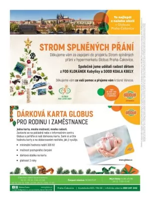 akční leták Globus 18.12.2023-24.12.2023