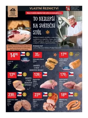 akční leták Globus 18.12.2023-24.12.2023