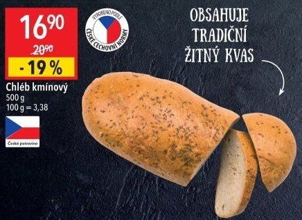 Chléb kmínový