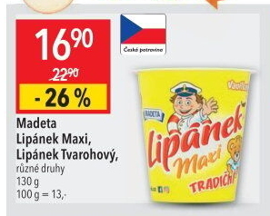 Dezert Lipánek Madeta