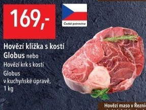 Hovězí kližka s kostí Globus