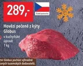 Hovězí pečeně z kýty Globus