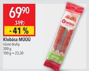 Klobása Maso uzeniny Písek