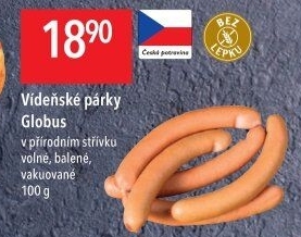 Párky vídeňské Globus