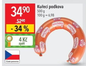 Podkova kuřecí Vodňanské kuře