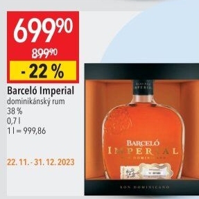 Rum Imperial Ron Barceló