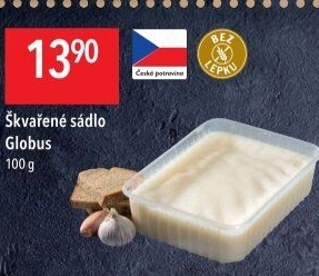 Sádlo škvařené Globus