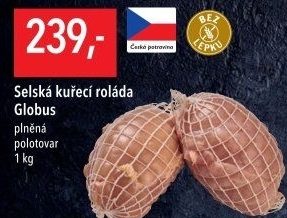 Selská kuřecí roláda Globus