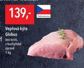 Vepřová kýta bez kosti Globus