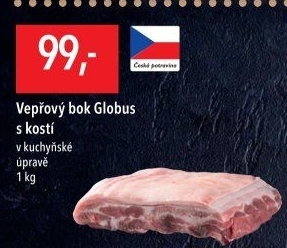 Vepřový bok s kostí Globus