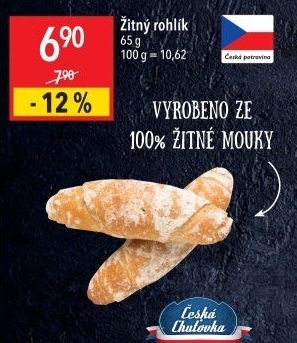 Žitný rohlík
