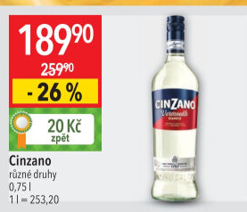 Aperitiv Bianco Cinzano