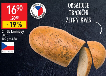 Chléb kmínový