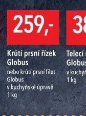 Krůtí prsní řízky Globus