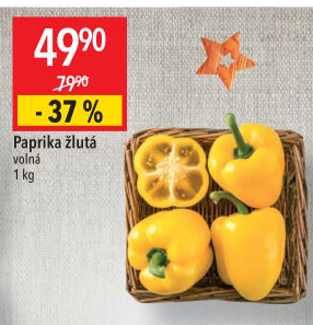 Paprika žlutá