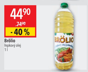 Řepkový olej Brölio