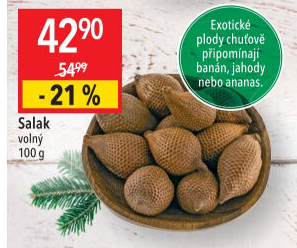 Salak - hadí ovoce