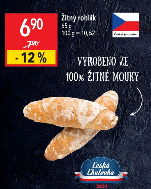 Žitný rohlík